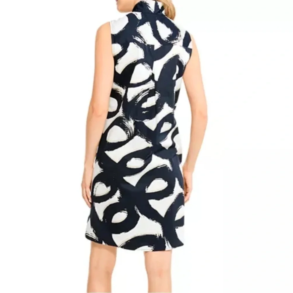 NIC + ZOE Squiggle print dress SZ PS - Picture 2 of 8